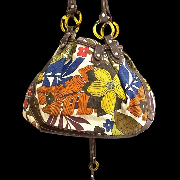 Relic by Fossil Drawstring bucket bag with Tortoise Shell Hardware - Picture 2 of 9